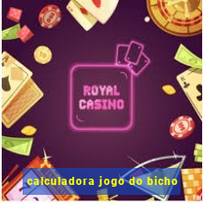 calculadora jogo do bicho